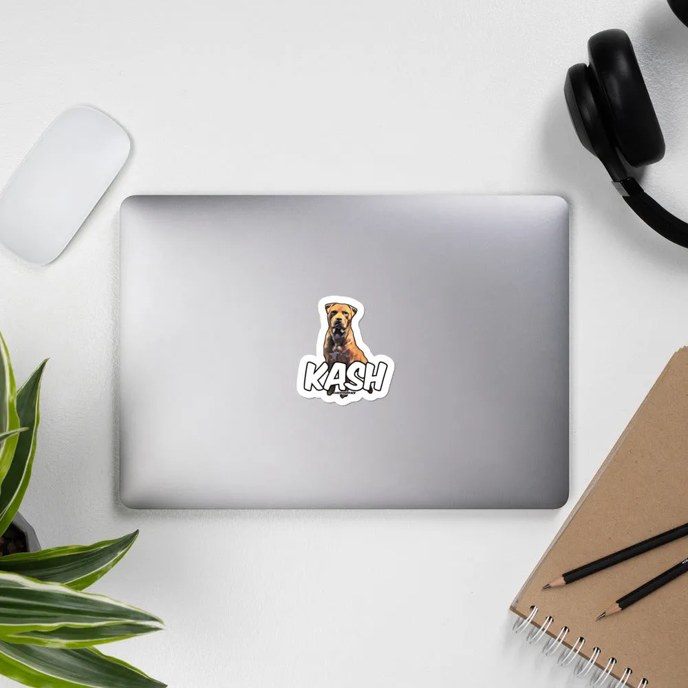 Kash Bubble-free stickers