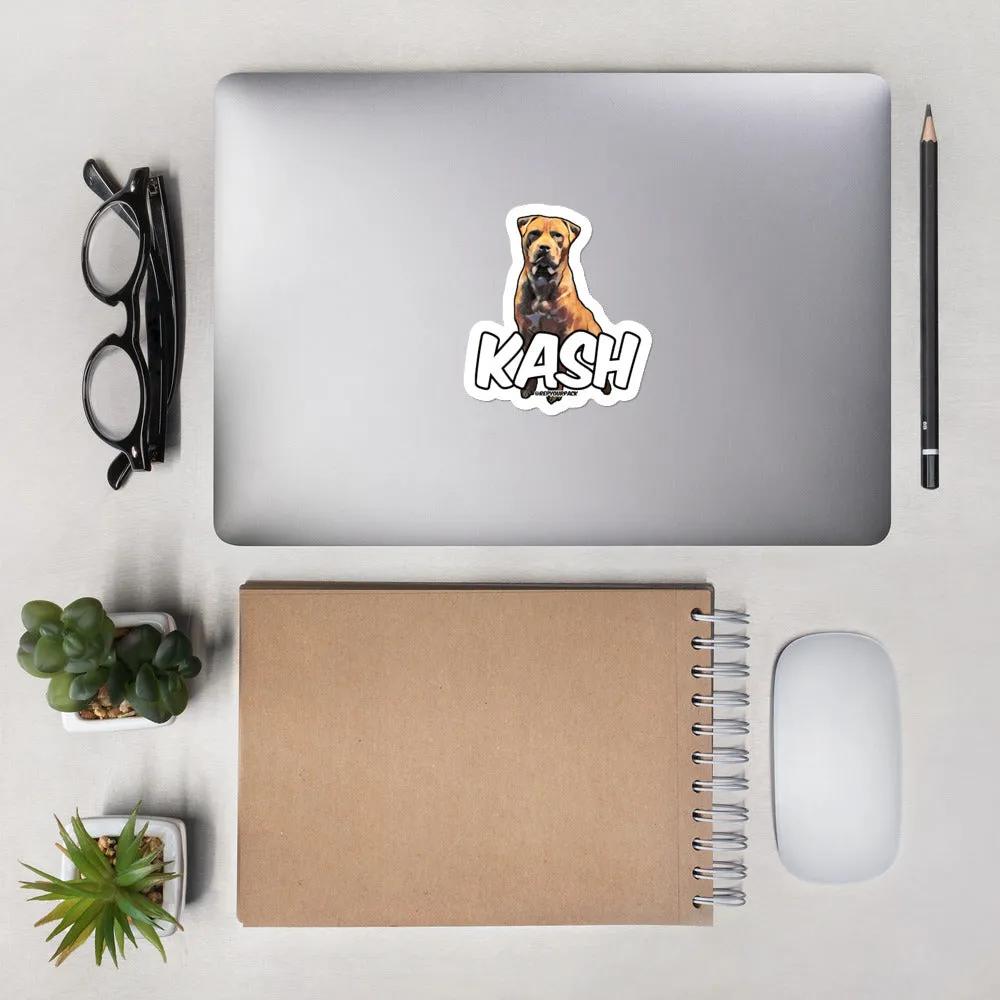 Kash Bubble-free stickers