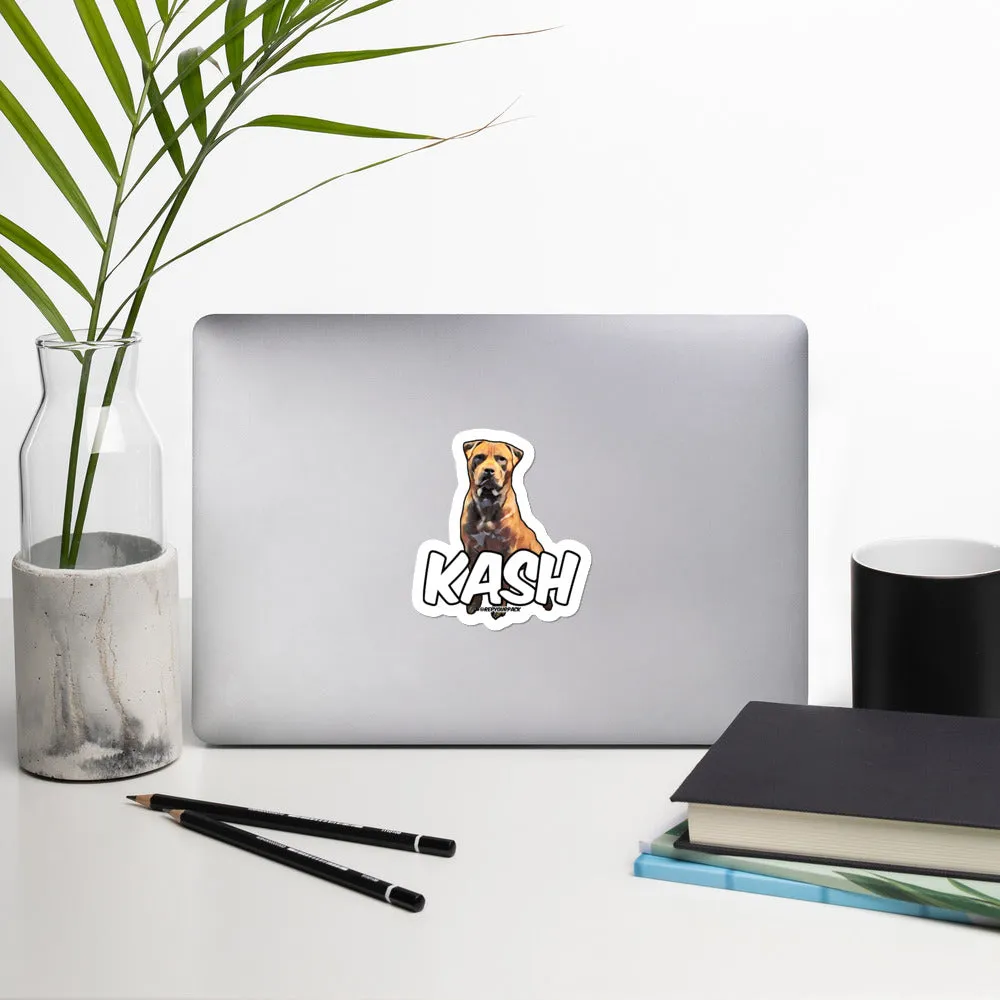 Kash Bubble-free stickers