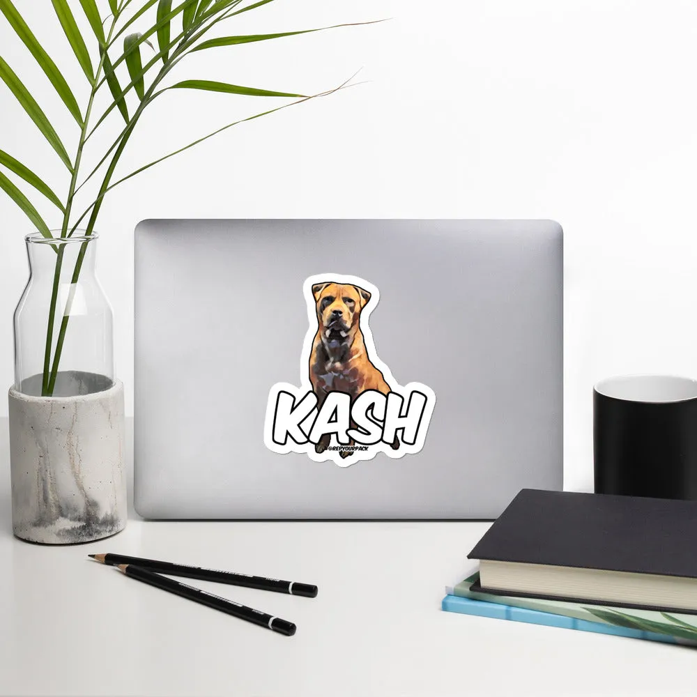 Kash Bubble-free stickers