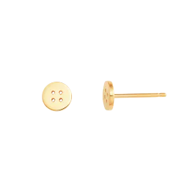 Kids Button Stud Earrings