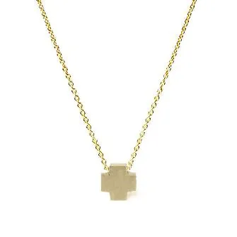 <!--NK172--> cross button necklace