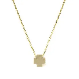 <!--NK172--> cross button necklace