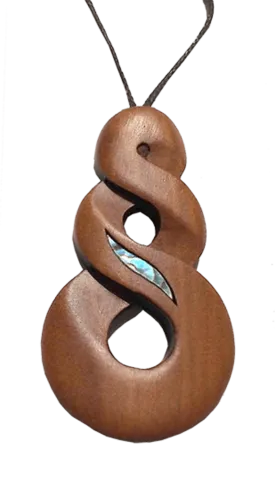 Maori Kauri Twist Necklace