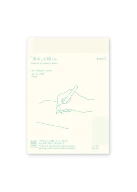 Midori Green Dot Grid A5 Notebook
