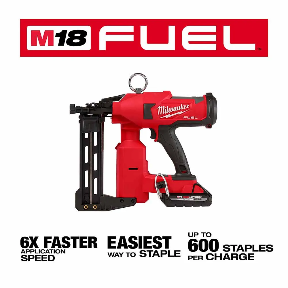 Milwaukee 2843-22 M18 Fuel Utility Fencing Stapler Kit