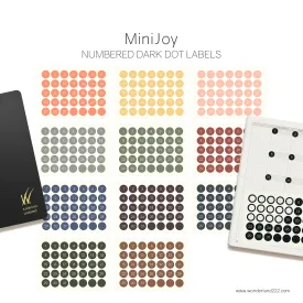 MiniJoy Calendar Washi (12 Transparent Sheets)