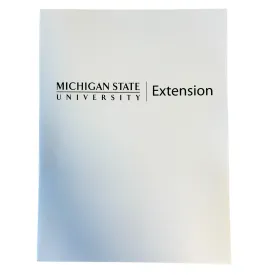 MSU Extension White Pocket Folder - Pack of 10