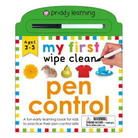 My First Wipe Clean: Pen Control