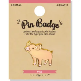 Pig Pin Badge