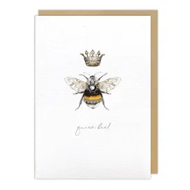 Queen Bee Friendship Card