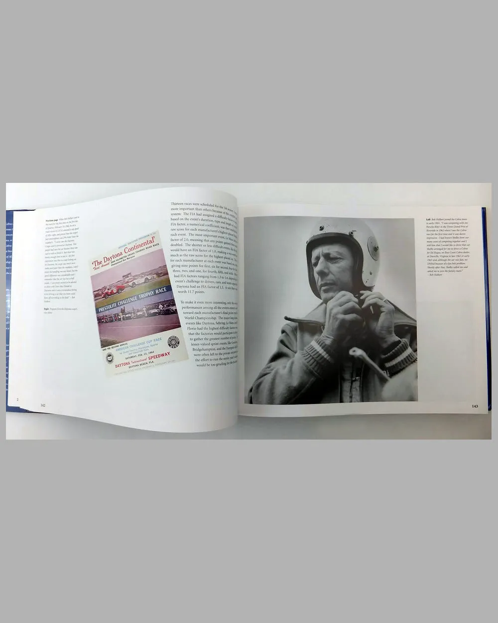 "Daytona Cobra Coupes" book by Peter Brock, Dave Friedman & George Stauffer - Carroll Shelby's 1965 World Champions"