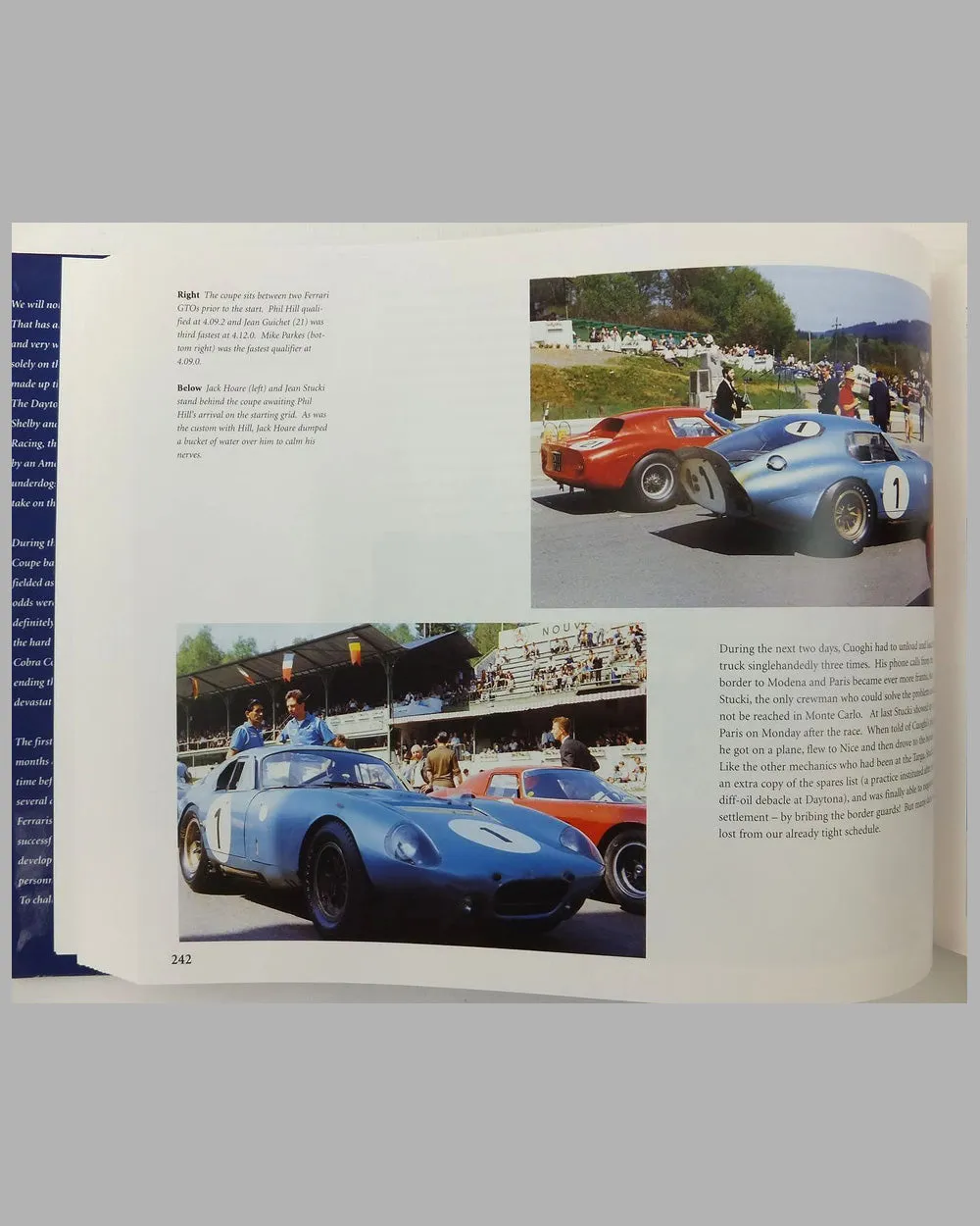 "Daytona Cobra Coupes" book by Peter Brock, Dave Friedman & George Stauffer - Carroll Shelby's 1965 World Champions"