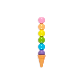 Rainbow Scoops Stacking Crayons