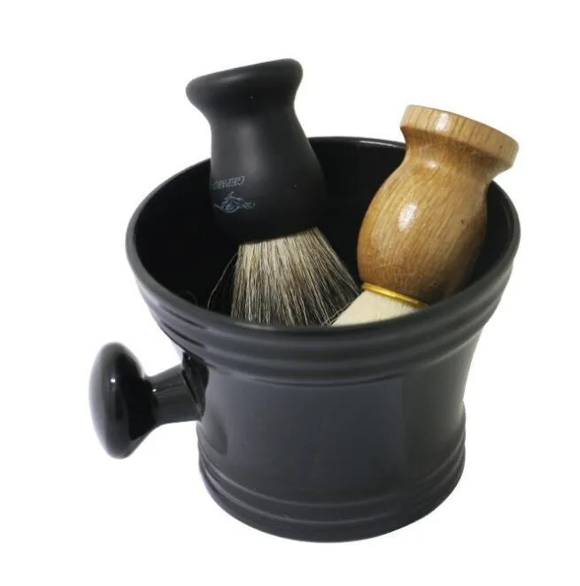 Retro Shaving Brush Bowl