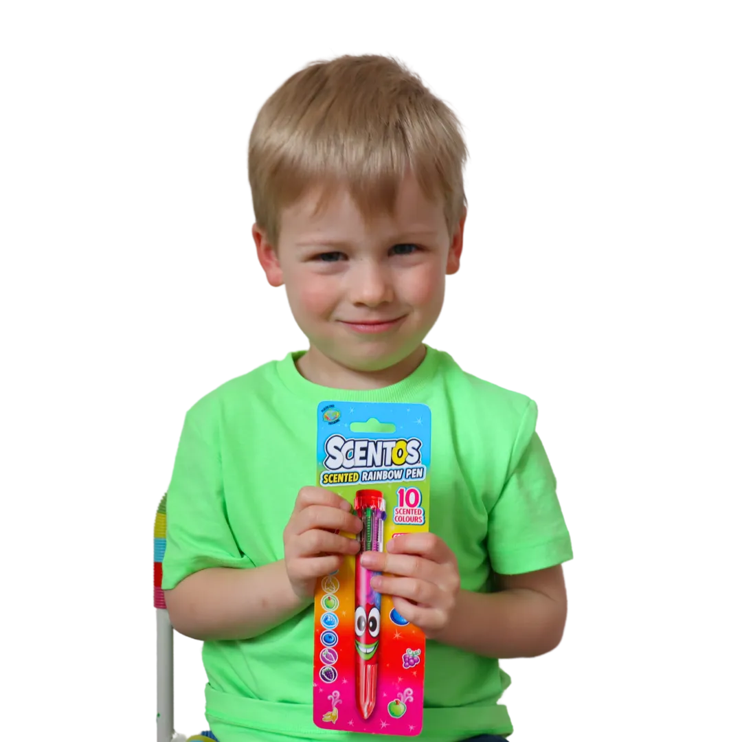 Scentos Scented 10 Colour Rainbow Pen