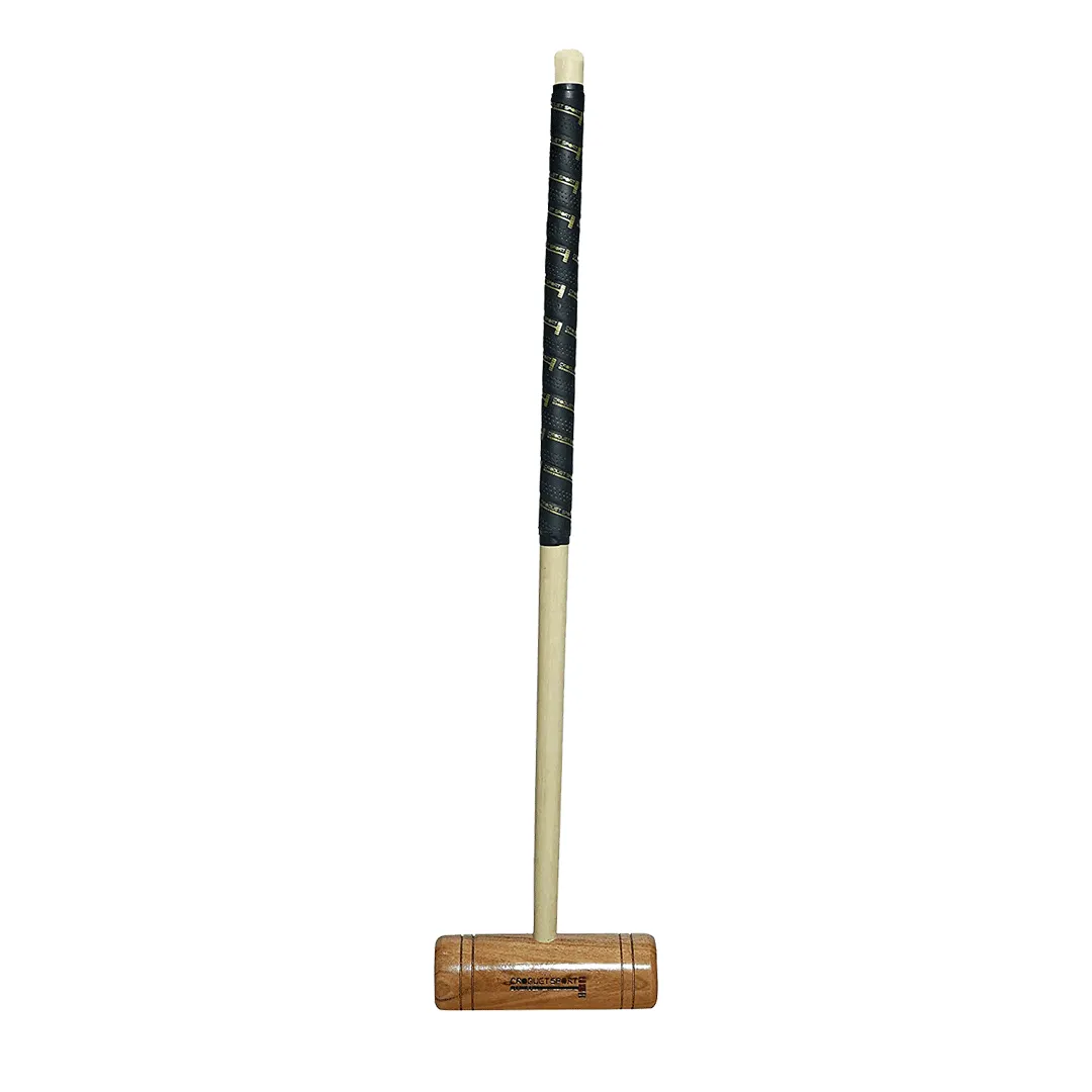 Synco Croquet Sport Family Croquet Set 6 Player, Family Set with Croquet Balls and Accessories (38 Inch), Perfect for Lawn, Backyard, Parks and Gardens for Fun, Party and Family Games.