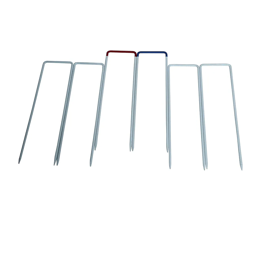 Synco Croquet Sport Family Croquet Set 6 Player, Family Set with Croquet Balls and Accessories (38 Inch), Perfect for Lawn, Backyard, Parks and Gardens for Fun, Party and Family Games.
