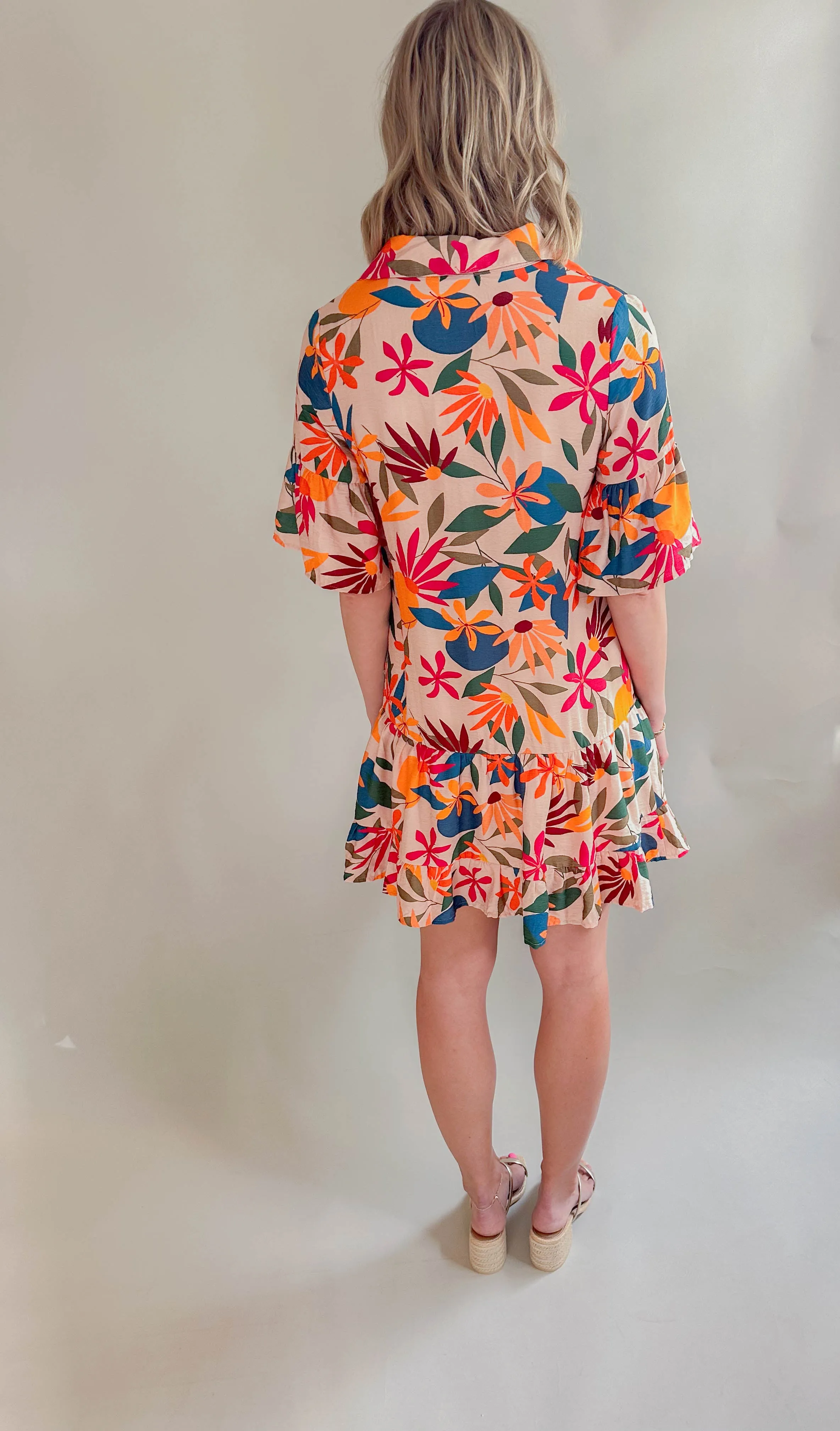 The Emilee Button Dress