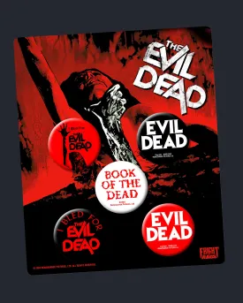 The Evil Dead Button Set