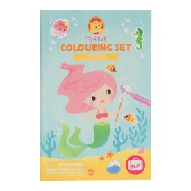 Tiger Tribe TT6-0241 Colouring Set - Mermaids