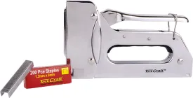 TORK CRAFT STAPLE GUN 16G 8-12MM H/DUTY T50 WITH 200PC 1.2MMX8MM STAPLES TCSG0210