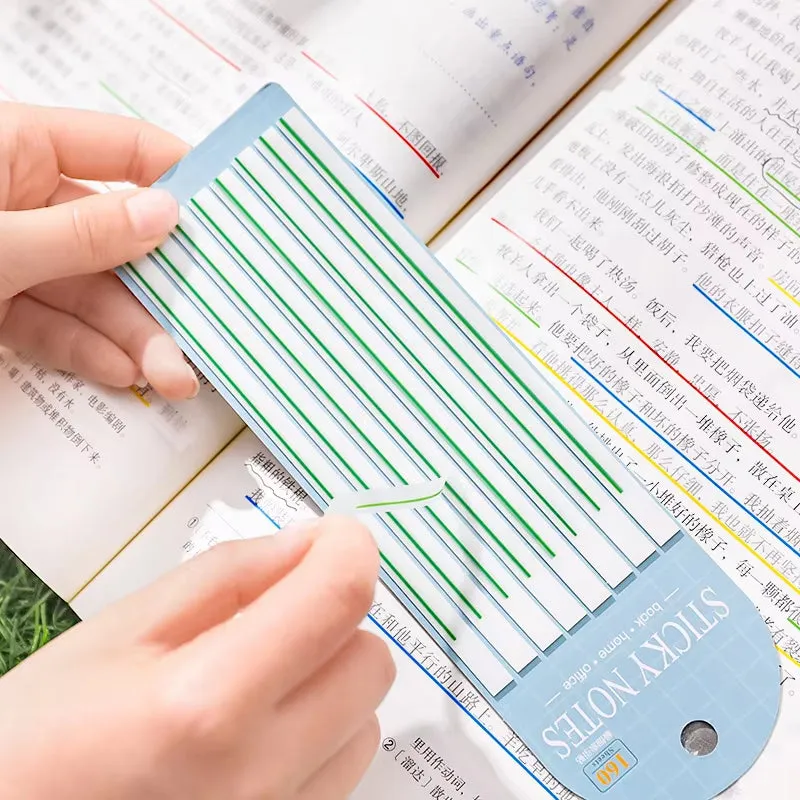 Transparent Sticky Page Markers Tabs Highlighter Strips