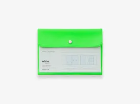 Travel Organiser Neon Green