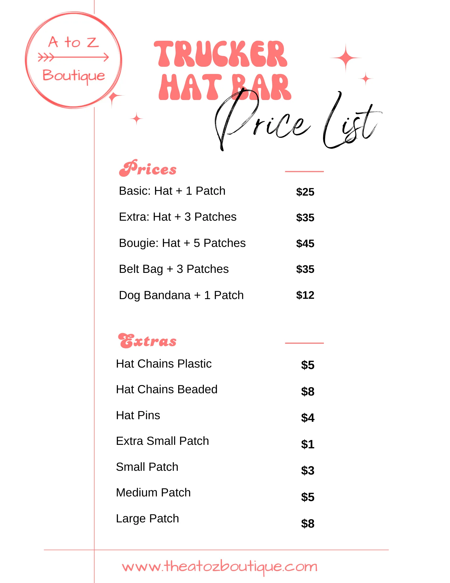 Trucker Hat Bar Registration - Karma 6/22