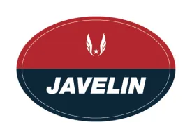USATF Red Oval Sticker - Javelin