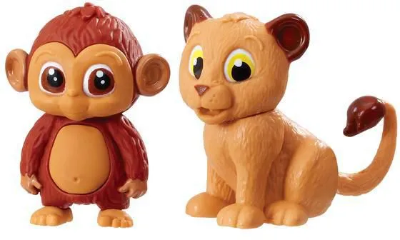 Vet Squad - Animals -Pack of 3 - Baby Lion & Baby Monkey - Suitable for 4 years and above