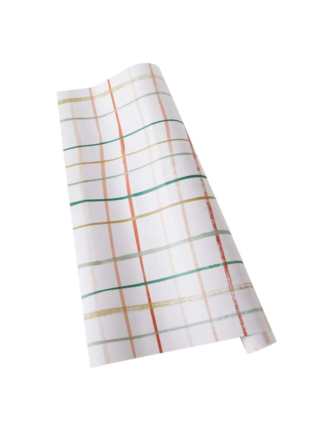 Wonky Plaid Wrapping Paper